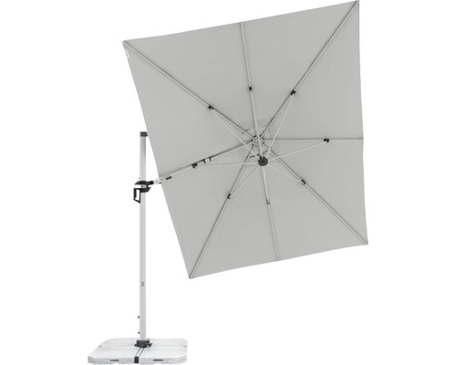 Čtvercový slunečník s podstavcem