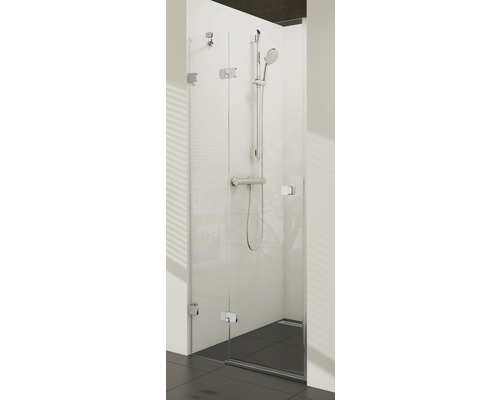 Sprchové dveře RAVAK Brilliant BSD2 80 cm A-L chrom+transparent bez kování 0UL4AA00Z1