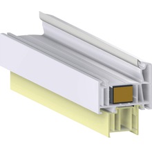 Parapetní profil pro okna ARON Basic / Comfort bílý 30mm, délka 1400mm-thumb-0