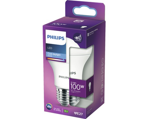 LED žárovka Philips, 12,5 W, patice E27