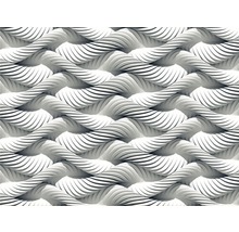 Abstraktní nástěnný panel s točeným designem