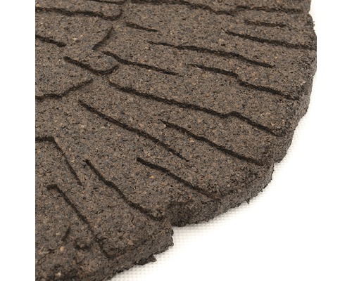 Korková deska s drážkovaným vzorem