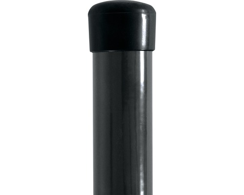 Plotový sloupek PILECKÝ Ideal Zn + PVC kulatý 260 cm Ø 48 mm antracit