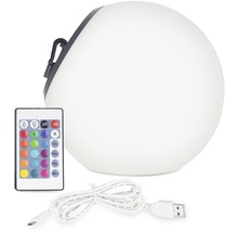 LED solární osvětlení Top Light BALL RGB RC IP44 1,2W bílé s dálkovým ovládáním-thumb-0