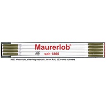 Skládací metr s potiskem Maurerlob