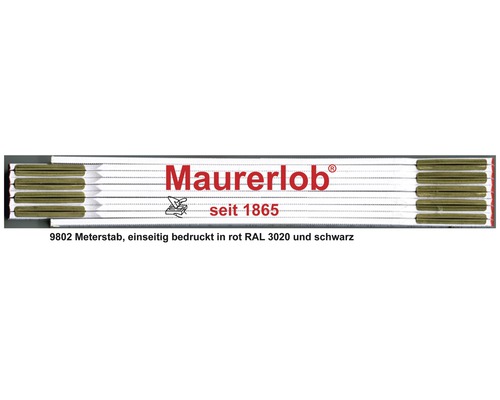 Skládací metr s potiskem Maurerlob