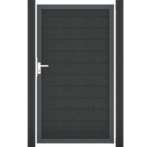 Zahradní branka s klikou a sloupky