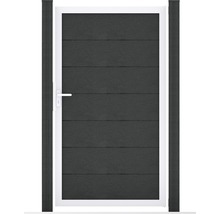 Zahradní branka s rámem a sloupky