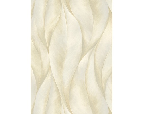 Vliesová tapeta 10148-14 GMK Fashion for Walls 2 Floral crème 0,53 x 10,05 m Tapeta s abstraktním listovým vzorem