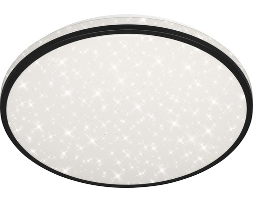 LED stropní svítidlo Briloner Skizo 24W 2400lm 3000-6500K černé s dálkovým ovládáním