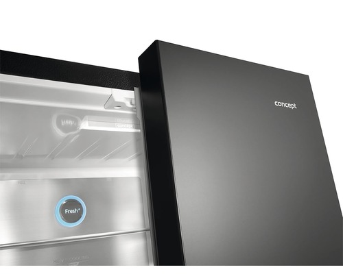 Otevřená chladnička značky Concept