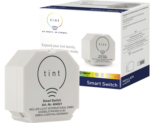 Tint Smart Switch s obalem