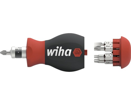 Šroubovák Wiha Stubby se sadou bitů