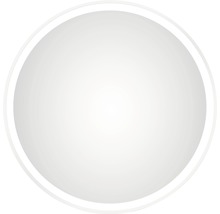 Kulaté LED zrcadlo do koupelny s osvětlením DSK White Circular Ø 60 cm-thumb-0