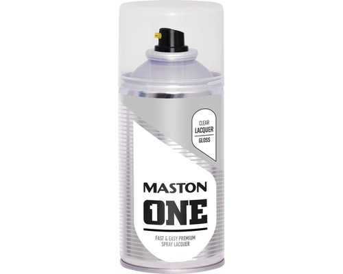 Lak ve spreji Maston ONE Lack Hochglanz průhledný 150 ml Průhledný lak ve spreji od Maston One