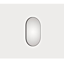 LED zrcadlo do koupelny DSK Black Oval 60x100 cm-thumb-3