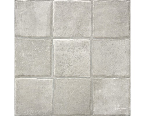 Keramická dlažba 59,5x59,5x2 cm Smartgrip Beton Dek1 Devět čtvercových dlaždic z kameniny