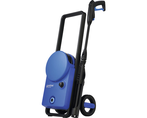 Vysokotlaký čistič Nilfisk s kolečky a stříkací pistolí