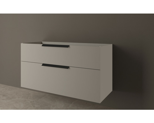 Skříňka pod umyvadlo se dvěma zásuvkami do koupelny