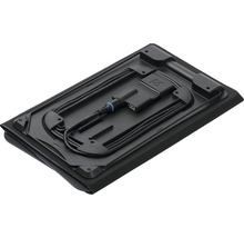 Složený solární panel s USB konektorem