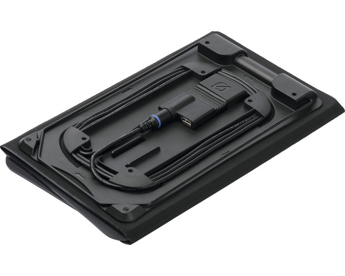 Složený solární panel s USB konektorem