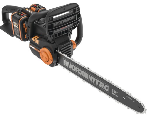Akumulátorová řetězová pila Worx Nitro s 40 V a délkou řezu 40 centimetrů