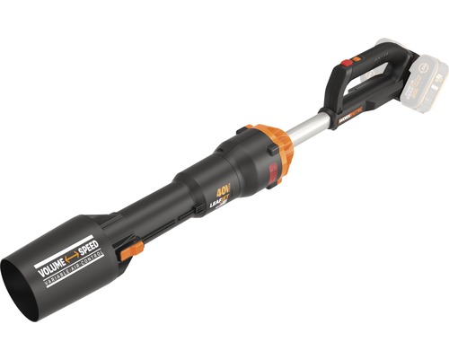 WORX fukar na listí WG585E.9 2x20V Basic Akumulátorový foukač listí s proměnným řízením proudu vzduchu do zahrady