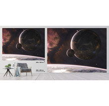 Fototapeta vliesová Planety 340x254 cm