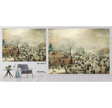 Fototapeta vliesová Zimní 340x254 cm