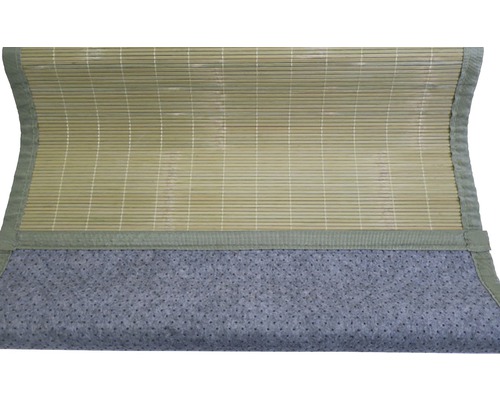 Bambusová rohož s látkovým podkladem