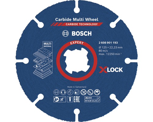 Řezací kotouč Bosch Professional CMW Expert Ø 125 x 22 mm, X-LOCK