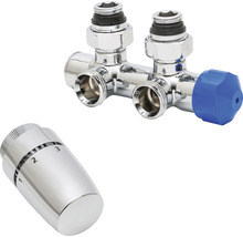 Sada pro středové připojení Schulte chrom H3767002