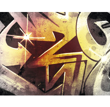 Detail graffiti na zdi
