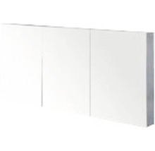 Zrcadlová skříňka bez osvětlení Sanox 140 x 13 x 65 cm černý dub s 3 dvířky