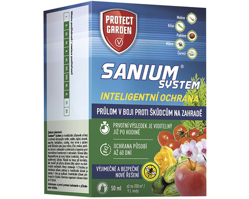 Insekticid SANIUM SYSTEM přípravek proti rostlinným škůdcům 50 ml