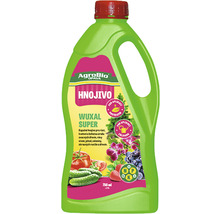 AgroBio Opava tekuté hnojivo v 750ml lahvi pro aplikaci postřikem a zaléváním