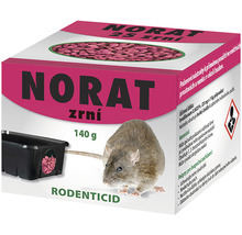 Nástraha k hubení myší domácích, potkanů a krys Norat zrní 140 g-thumb-0