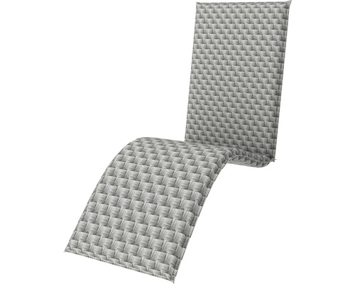 Polstrovaná podložka na lehátko s opěrkou hlavy