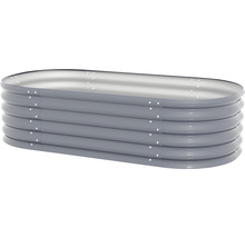 Vyvýšený záhon Vitavia Vita 401 Basic 162,1 x 82,1 x 40,1 cm plechový granit