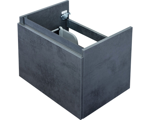 Koupelnová skříňka pod umyvadlo Sanox Frozen beton antracit 60 x 40 x 45 cm