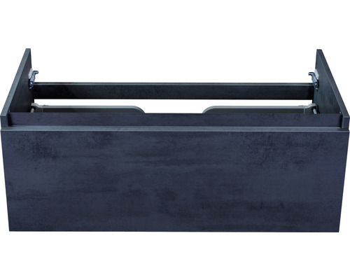 Koupelnová skříňka pod umyvadlo Sanox Frozen beton antracit 100 x 40 x 45 cm Skříňka pod umyvadlo do koupelny