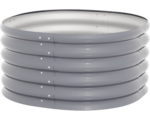 Kovový vyvýšený záhon