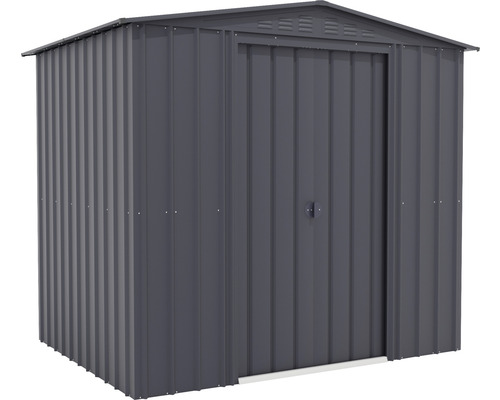 Kovový zahradní domek s dveřmi