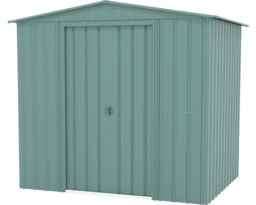 Kovový zahradní domek s jedněmi dveřmi