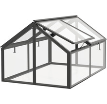 Pařeniště Vitavia Gamma skleněné 124,3 x 89 x 71,3 cm černé