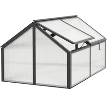 Pařeniště Vitavia Gamma polykarbonát 124,3 x 89 x 71,3 cm černé