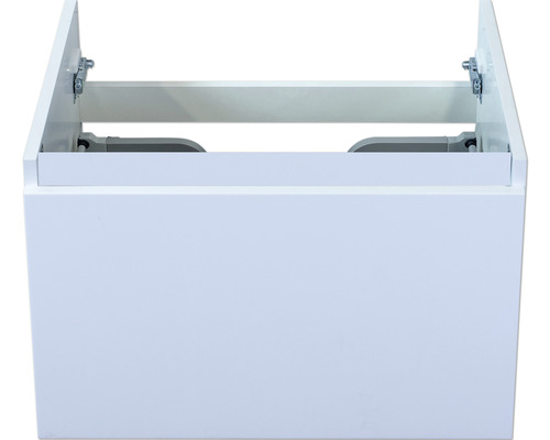 Koupelnová skříňka pod umyvadlo Sanox Frozen bílá vysoce lesklá 60 x 40 x 45 cm