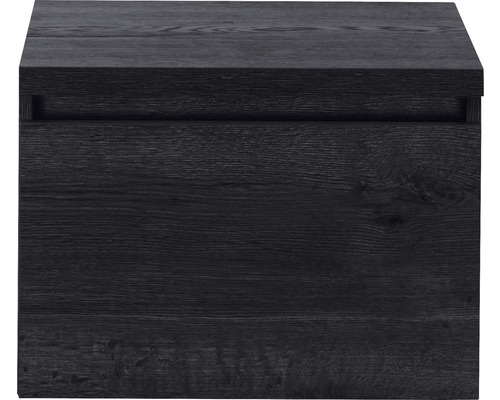 Koupelnová skříňka pod umyvadlo Sanox Frozen dub černý dub černý 60,2 x 43,6 x 45 cm