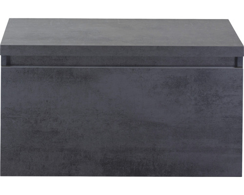 Koupelnová skříňka pod umyvadlo Sanox Frozen beton antracit 80,2 x 43,6 x 45 cm Skříňka pod umyvadlo se zásuvkou
