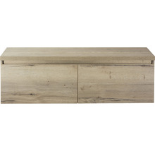 Koupelnová skříňka pod umyvadlo Sanox Frozen dub přírodní 140,2 x 43,6 x 45 cm